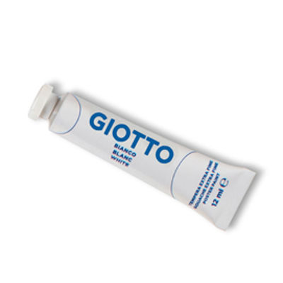 Immagine di Tubo Tempera Giotto 12ml Bianco [352001]