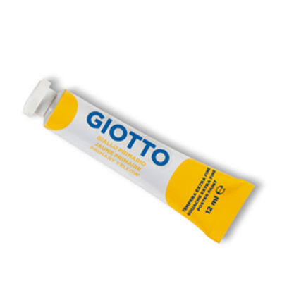 Immagine di Tubo Tempera Giotto 12ml Giallo Primario [352002]