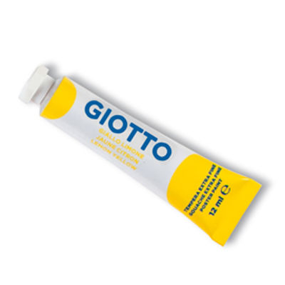 Immagine di Tubo Tempera Giotto 12ml Giallo Limone [352003]