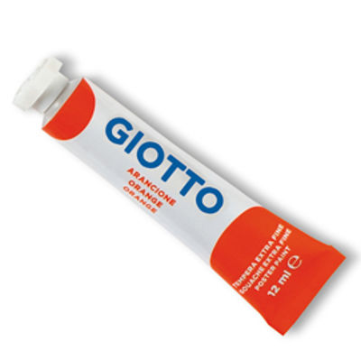 Immagine di Tubo Tempera Giotto 12ml Arancione             [352005]