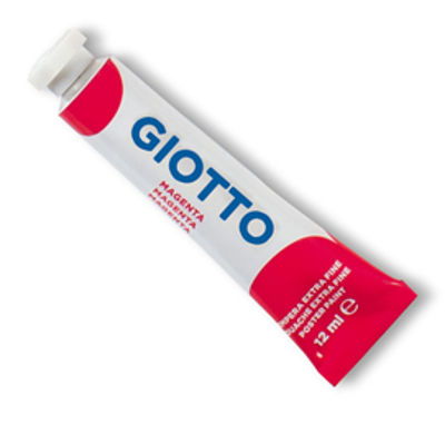 Immagine di Tubo Tempera Giotto 12ml Magenta    [352010]