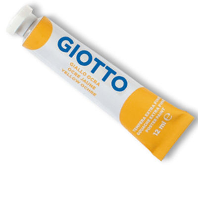 Immagine di Tubo Tempera Giotto 12ml Giallo Ocra            [352021]