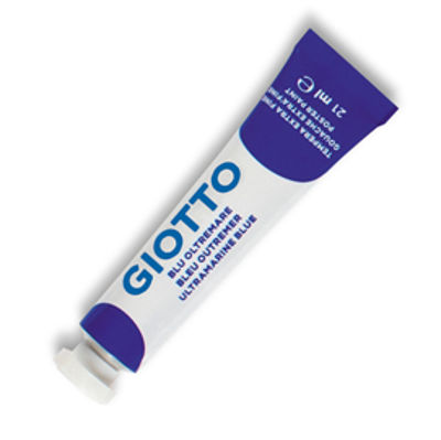 Immagine di Tempera Tubo 7 - 21ml - blu oltremare - Giotto [35501700]