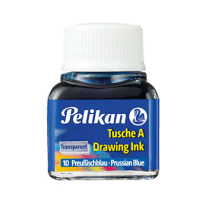 Immagine di Inchiostro di china 523- 10ml - blu di prussia - Pelikan [248500]