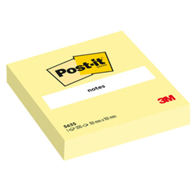 Immagine di Blocco 200fg Post-it®Giallo Canary 100x100mm 5635 [50121]