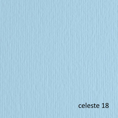 Immagine di Cartoncino Elle Erre - 70x100cm - 220gr - celeste 118 - Fabriano - blister 10 fogli [46470118]