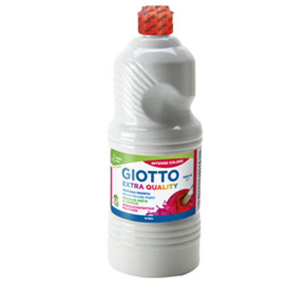 Immagine di TEMPERA PRONTA GIOTTO BIANCO 1 000 ML [533401]