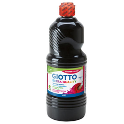 Immagine di TEMPERA PRONTA GIOTTO 1000ML NERO [533424]