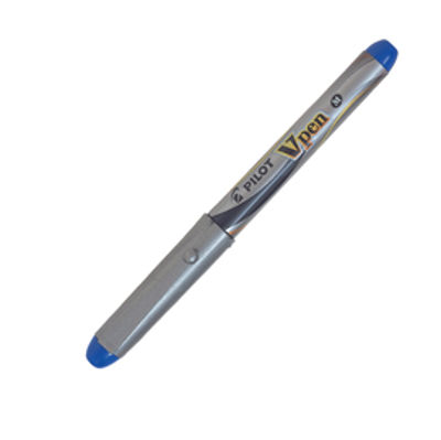 Immagine di STILOGRAFICA V PEN SILVER BLU M [007571]