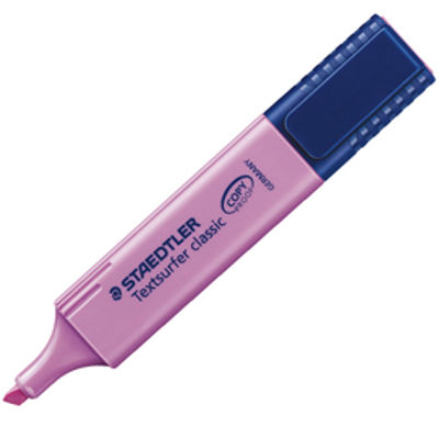 Immagine di Evidenziatore Textsurfer Classic - punta a scalpello - tratto da 1,0-5,0mm - viola - Staedtler [364-6]