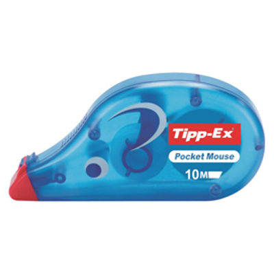 Immagine di SC.10 Correttore a nastro Pocket Mouse - 4,2mm x 10mt - Tipp Ex - box 10 correttori [8207891]