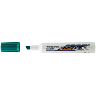 Immagine di Pennarello Whiteboard Marker Velleda 1791 - verde - punta a scalpello da 3,3 a 4,6mm - Bic [1199179102]