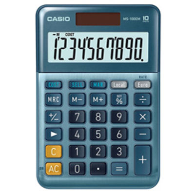 Immagine di CALC.DA TAVOLO MS-100TER CASIO [MS-100TER]