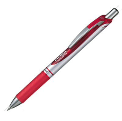 Immagine di ROLLER ENERGEL XM BL77 CLICK ROSSO 0.7MM PENTEL [BL77-BO]