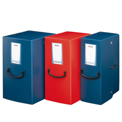 Immagine di SCATOLA ARCHIVIO PICK UP ROSSO 35X25 D.12CM FELLOWES [40271]