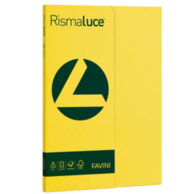 Immagine di RISMALUCE SMALL A4 100FG 90gr giallo sole 53 FAVINI [A69B144]