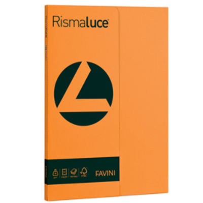 Immagine di RISMALUCE SMALL A4 100FG 90gr arancio 56 FAVINI [A69E144]