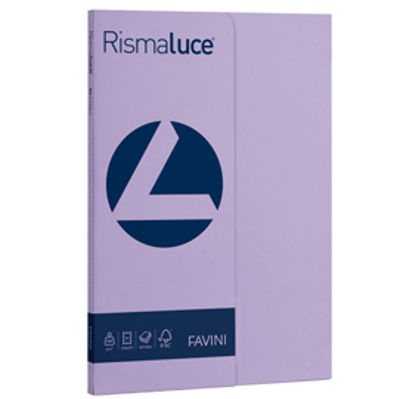 Immagine di RISMALUCE A4 50FG 200GR VIOLETTO 49 FAVINI [A69J544]