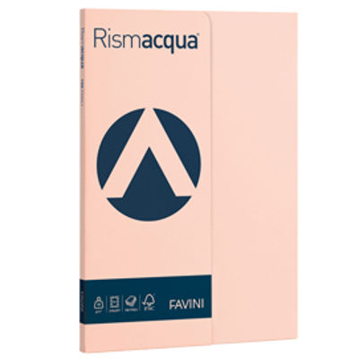 Immagine di Carta Rismacqua Small - A4 - 90 gr - salmone 05 - Favini - conf. 100 fogli [A695144]