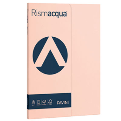 Immagine di RISMACQUA SMALL A4 50FG 200gr salmone 05 FAVINI [A695544]