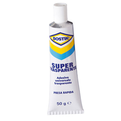 Immagine di ADESIVO UNIVERSALE SUPER TRASPARENTE 50GR BOSTIK [D2371]