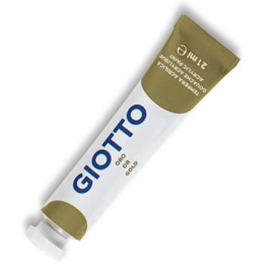 Immagine di TUBO TEMPERA GIOTTO 21ML ORO                       [357300]