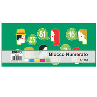 Immagine di BLOCCO NUMERATO 1-1000 MOD. 9 [51443]