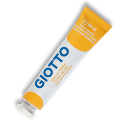 Immagine di Tempera Tubo 7 - 21ml - giallo ocra - Giotto [35502100]