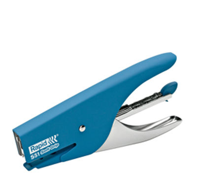 Immagine di CUCITRICE A PINZA S51 SUPREME SOFT GRIP 15 fg RAPID [10538742]