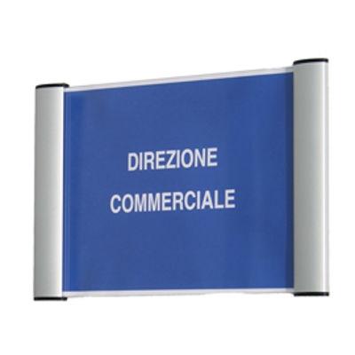 Immagine di PORTA TARGA A4 - 21X30CM APPENDIBILE WALL SIGN [PTA01]