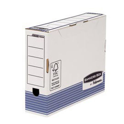 Immagine di Scatola archivio Bankers Box System - A4 - 26x31,5 cm -  dorso 8 cm - Fellowes [0026401]