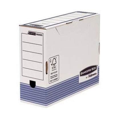 Immagine di Scatola archivio Bankers Box System - A4 - 26x31,5cm - dorso 10 cm - Fellowes - conf.10 pezzi [0026501]