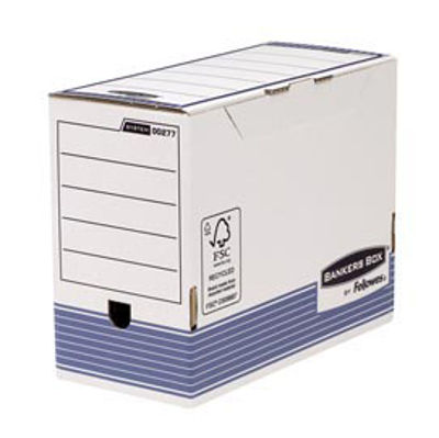 Immagine di CF.10 Scatole archivio Bankers Box System - A4 - 26x31,5 cm - dorso 15 cm - Fellowes [0027701]