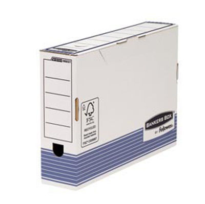 Immagine di Scatola archivio Bankers Box System - formato legale - 25,5x36 cm - dorso 8 cm - Fellowes [0023701]