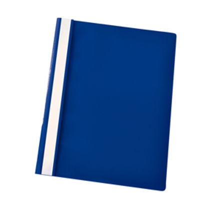 Immagine di CARTELLINA PPL CON FERMAFOGLI 21X29,7 BLU REPORT FILE ESSELTE [28315]