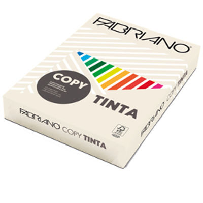 Immagine di Carta Copy Tinta - A4 - 80 gr - colore tenue avorio - Fabriano - conf. 500 fogli [69921297]