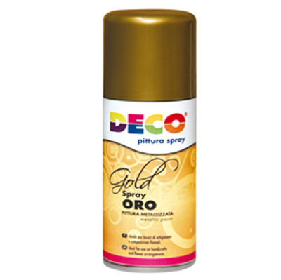 Immagine di PZ. 1 Vernice Spray Bombola 150ML ORO [615/1]