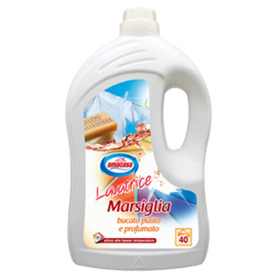 Immagine di DETERSIVO LAVATRICE MARSIGLIA LIQUIDO 3LT AMACASA [8LLAVMA3A]