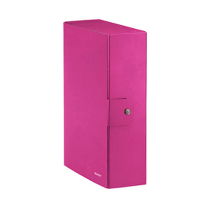 Immagine di Scatola progetto WOW dorso 10cm fucsia metal LEITZ [39680023]