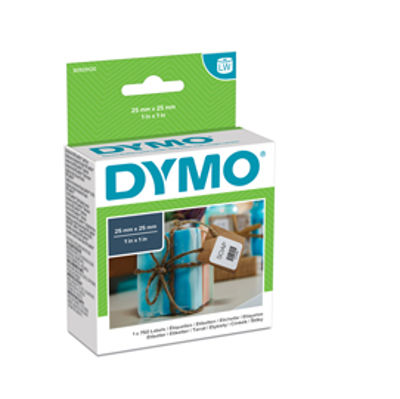 Immagine di ETICHETTE DYMO LW MULTIUSO QUADRATE 25X25MM [S0929120]