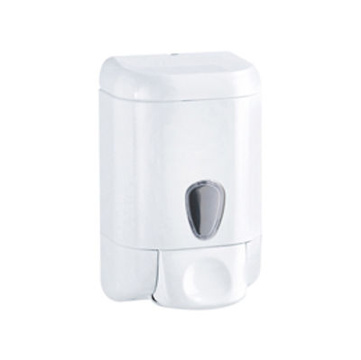 Immagine di DISPENSER A MURO 1LT BIANCO PER SAPONE LIQUIDO PLUS MAR PLAST [A61511WIN]