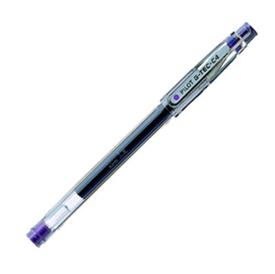 Immagine di PENNA SFERA GEL G-TEC-C4 VIOLA 0.4MM PILOT [011658]