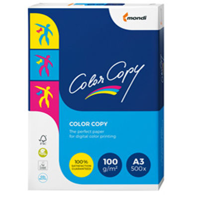 Immagine di CARTA BIANCA COLOR COPY 320x450mm 100gr 500fg SRA3 MONDI [6324]