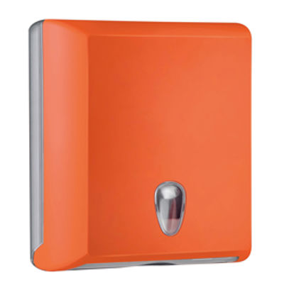 Immagine di DISPENSER ASCIUGAMANI PIEGATI ORANGE SOFT TOUCH [A70610EAR]