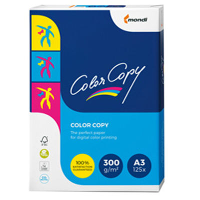 Immagine di CARTA BIANCA COLOR COPY 320x450mm 300gr 125fg SRA3 MONDI [SF-2572]