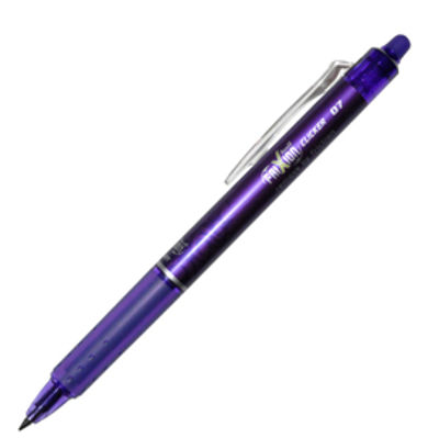 Immagine di PENNA SFERA A SCATTO FRIXIONball CLICKER 0,7mm VIOLA PILOT [006795]