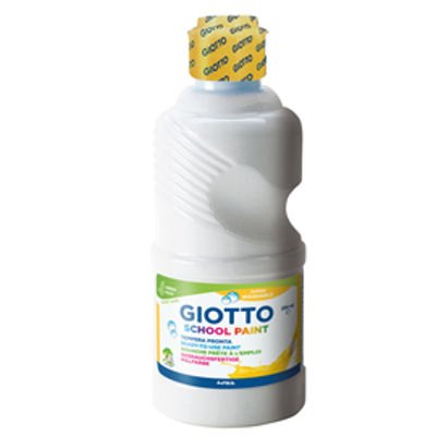 Immagine di Tempera pronta - 250ml - bianco - Giotto [530801]