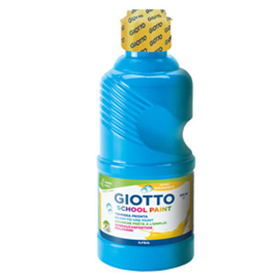 Immagine di Tempera pronta - 250ml - cyano - Giotto [530815]