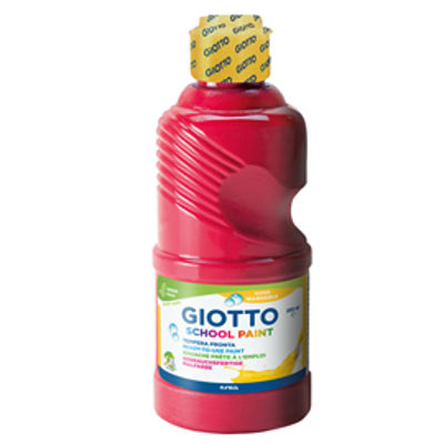 Immagine di Tempera pronta - 250ml - rosso - Giotto [530808]