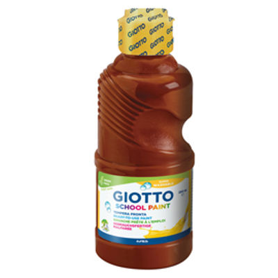 Immagine di Tempera pronta - 250ml - marrone - Giotto [530828]